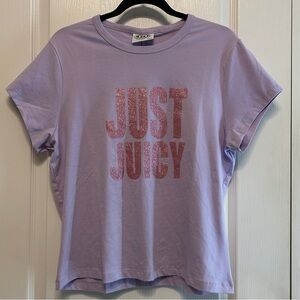Juicy Couture Europe Slogan Baby Tee